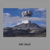 Ash cloud